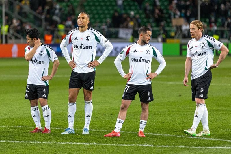 Football. Europa Conference League. Legia Warsaw - Chelsea. 10.04.2025