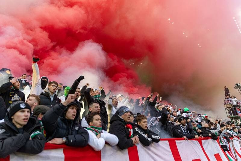 Football. Europa Conference League. Legia Warsaw - Chelsea. 10.04.2025