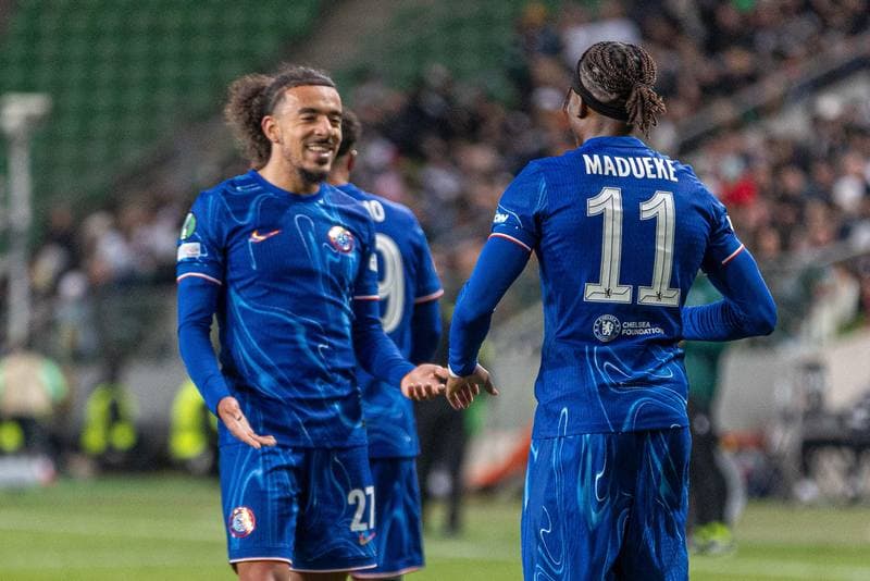 Football. Europa Conference League. Legia Warsaw - Chelsea. 10.04.2025