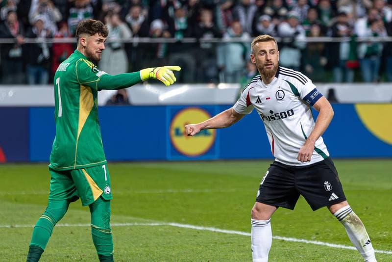 Football. Europa Conference League. Legia Warsaw - Chelsea. 10.04.2025