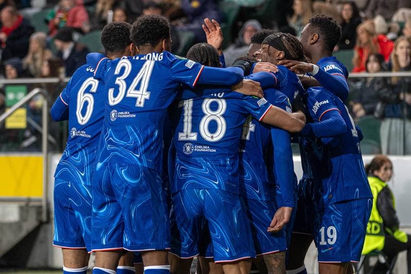 Football. Europa Conference League. Legia Warsaw - Chelsea. 10.04.2025