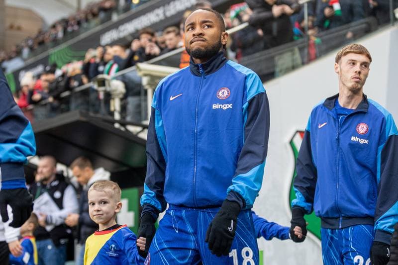 Football. Europa Conference League. Legia Warsaw - Chelsea. 10.04.2025
