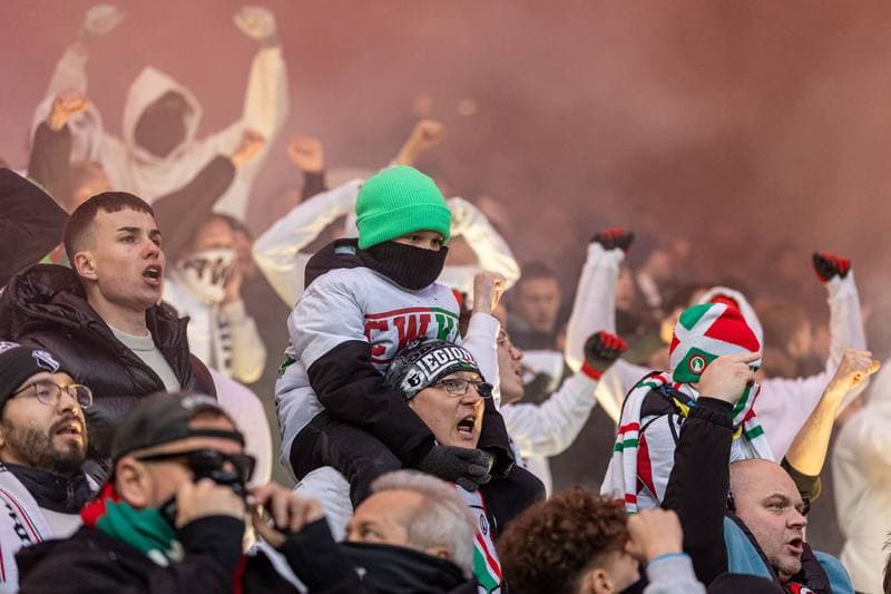 Football. Europa Conference League. Legia Warsaw - Chelsea. 10.04.2025