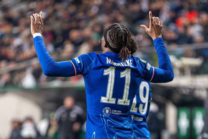 Football. Europa Conference League. Legia Warsaw - Chelsea. 10.04.2025