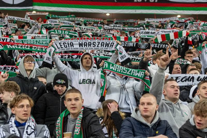 Football. Europa Conference League. Legia Warsaw - Chelsea. 10.04.2025