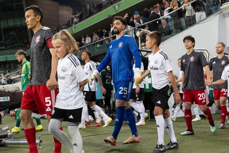 Football. UEFA Europa League. Legia Warsaw - FK Aktobe. 10.07.2025
