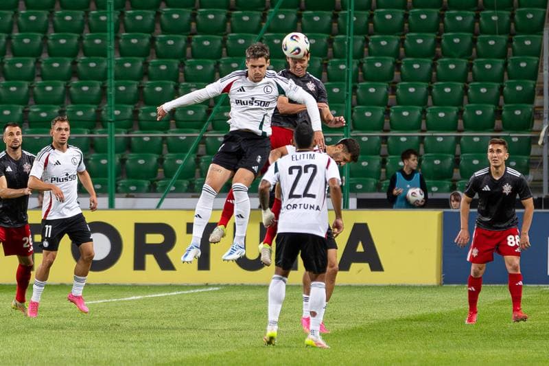 Football. UEFA Europa League. Legia Warsaw - FK Aktobe. 10.07.2025