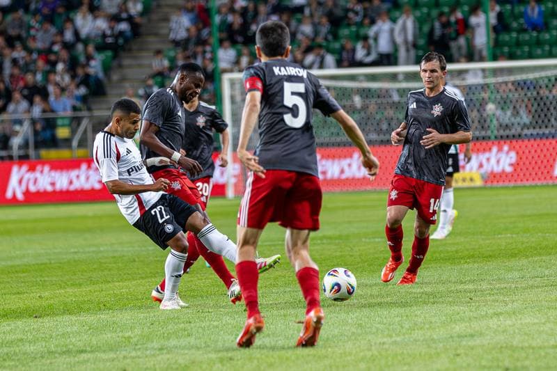 Football. UEFA Europa League. Legia Warsaw - FK Aktobe. 10.07.2025