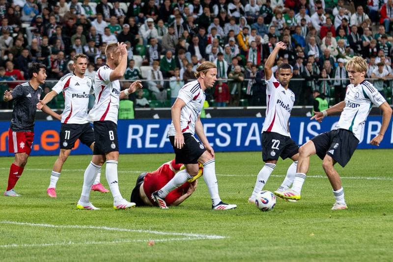 Football. UEFA Europa League. Legia Warsaw - FK Aktobe. 10.07.2025