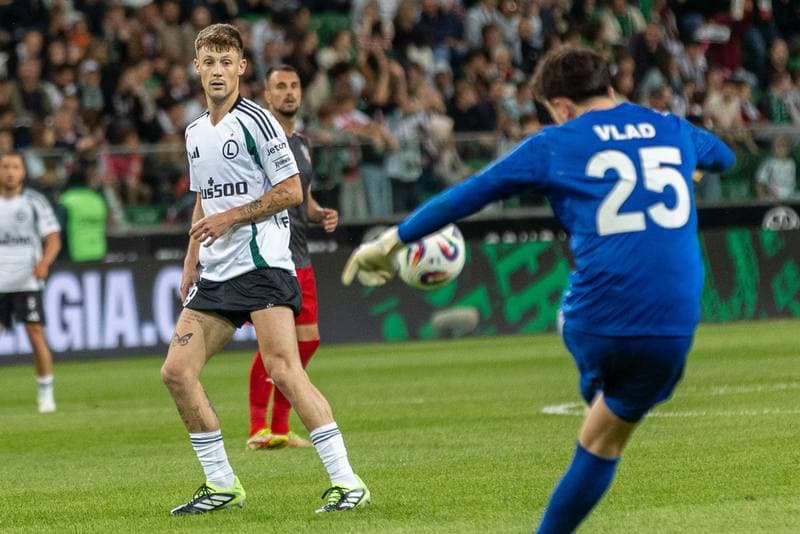 Football. UEFA Europa League. Legia Warsaw - FK Aktobe. 10.07.2025