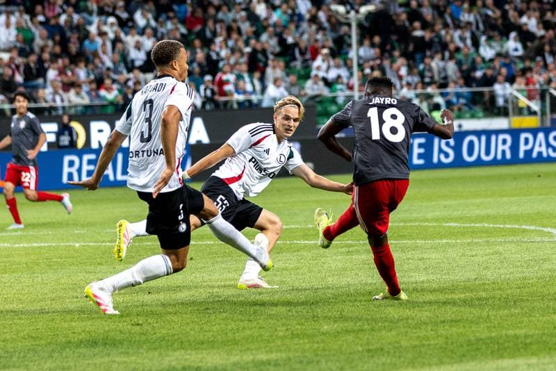 Football. UEFA Europa League. Legia Warsaw - FK Aktobe. 10.07.2025