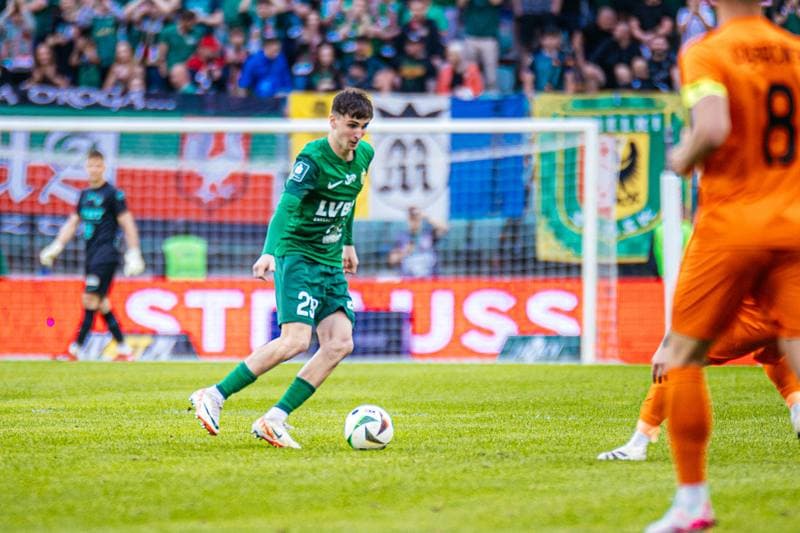 Football. PKO BP Ekstraklasa. Slask Wroclaw - Zaglebie Lubin. 03.05.2025