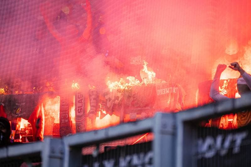 Football. PKO BP Ekstraklasa. Slask Wroclaw - Zaglebie Lubin. 03.05.2025