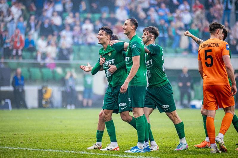 Football. PKO BP Ekstraklasa. Slask Wroclaw - Zaglebie Lubin. 03.05.2025