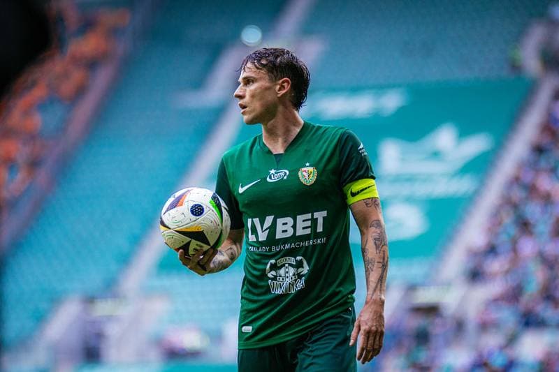Football. PKO BP Ekstraklasa. Slask Wroclaw - Zaglebie Lubin. 03.05.2025