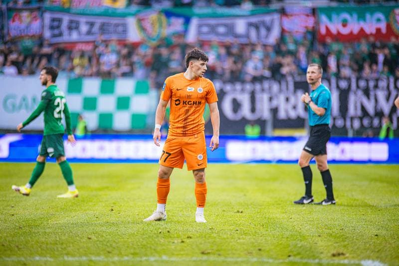 Football. PKO BP Ekstraklasa. Slask Wroclaw - Zaglebie Lubin. 03.05.2025