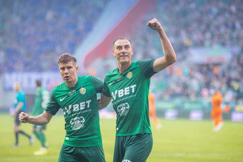 Football. PKO BP Ekstraklasa. Slask Wroclaw - Zaglebie Lubin. 03.05.2025