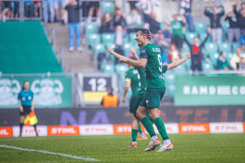 Football. PKO BP Ekstraklasa. Slask Wroclaw - Zaglebie Lubin. 03.05.2025
