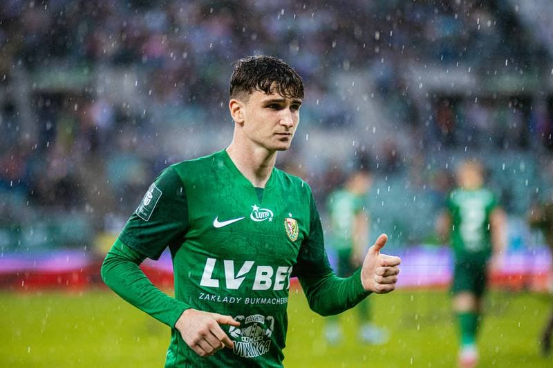 Football. PKO BP Ekstraklasa. Slask Wroclaw - Zaglebie Lubin. 03.05.2025