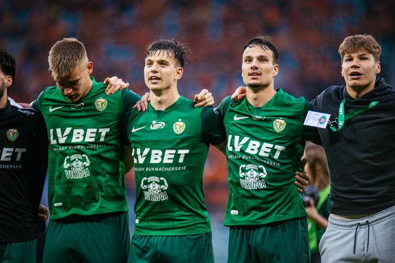 Football. PKO BP Ekstraklasa. Slask Wroclaw - Zaglebie Lubin. 03.05.2025