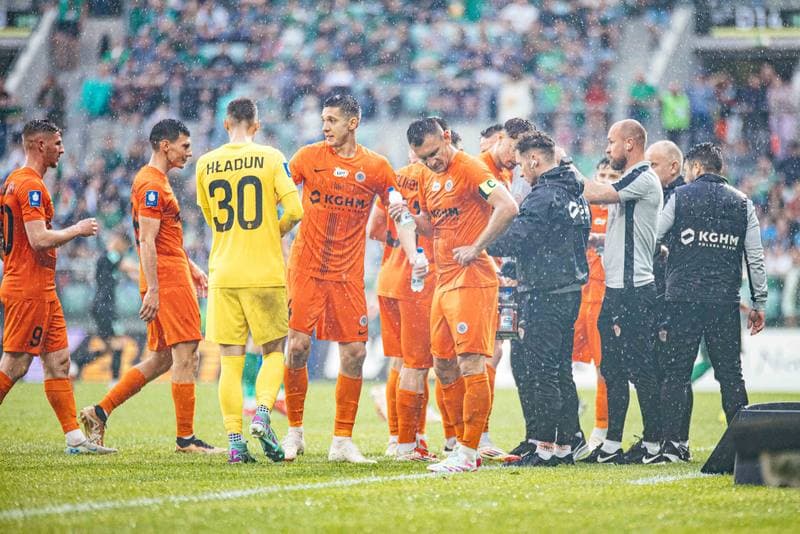 Football. PKO BP Ekstraklasa. Slask Wroclaw - Zaglebie Lubin. 03.05.2025