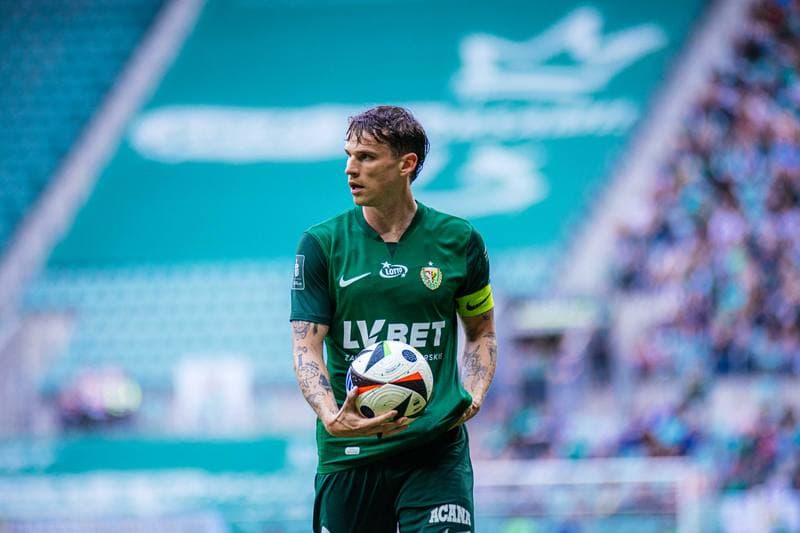 Football. PKO BP Ekstraklasa. Slask Wroclaw - Zaglebie Lubin. 03.05.2025