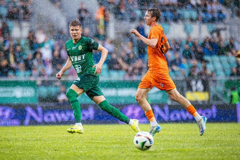 Football. PKO BP Ekstraklasa. Slask Wroclaw - Zaglebie Lubin. 03.05.2025