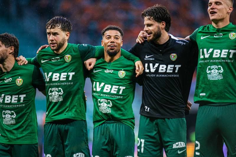Football. PKO BP Ekstraklasa. Slask Wroclaw - Zaglebie Lubin. 03.05.2025