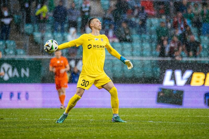 Football. PKO BP Ekstraklasa. Slask Wroclaw - Zaglebie Lubin. 03.05.2025