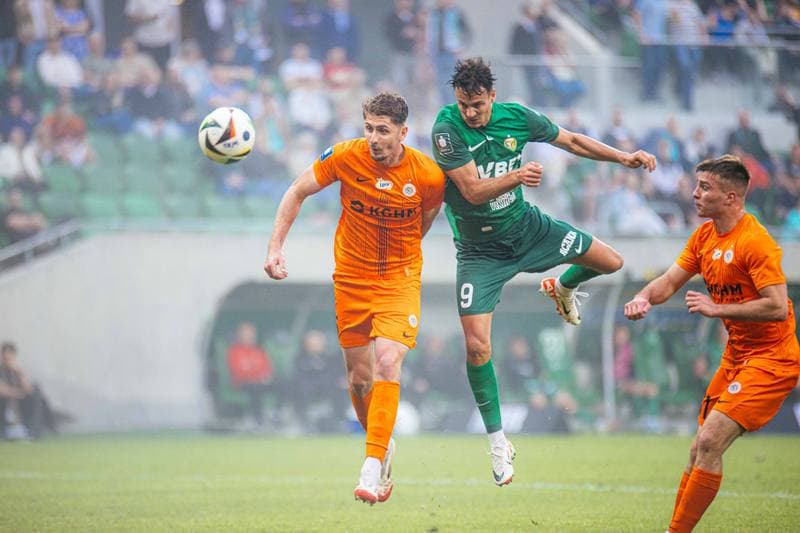 Football. PKO BP Ekstraklasa. Slask Wroclaw - Zaglebie Lubin. 03.05.2025