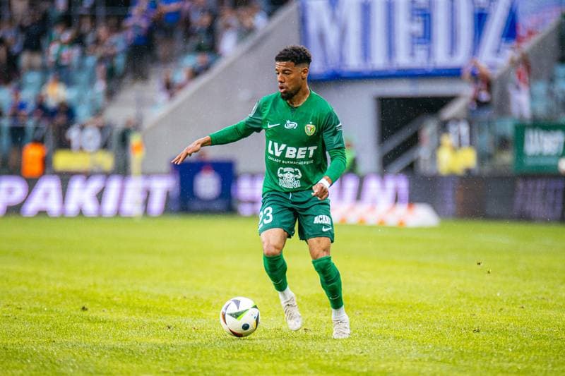 Football. PKO BP Ekstraklasa. Slask Wroclaw - Zaglebie Lubin. 03.05.2025