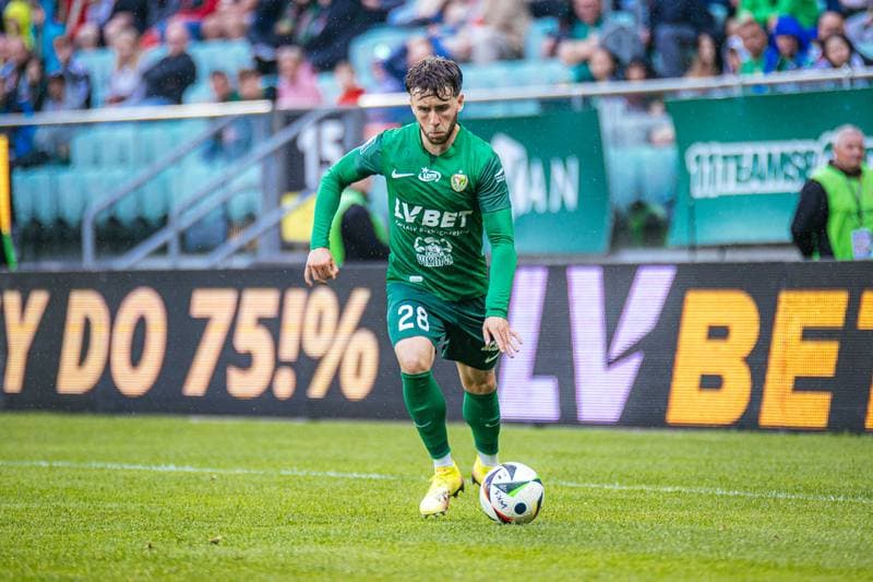 Football. PKO BP Ekstraklasa. Slask Wroclaw - Zaglebie Lubin. 03.05.2025