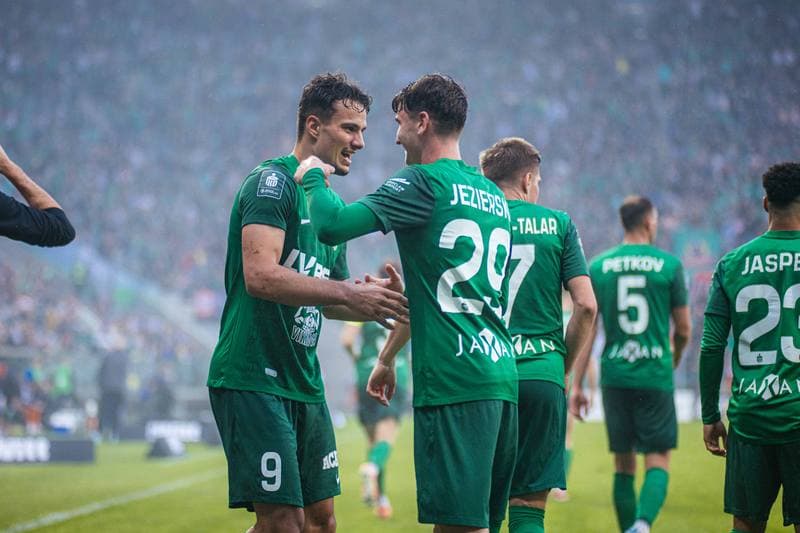Football. PKO BP Ekstraklasa. Slask Wroclaw - Zaglebie Lubin. 03.05.2025