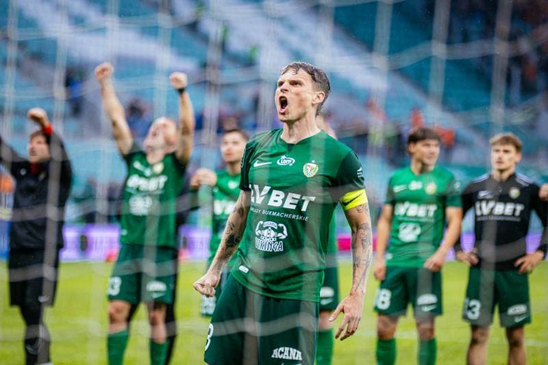 Football. PKO BP Ekstraklasa. Slask Wroclaw - Zaglebie Lubin. 03.05.2025