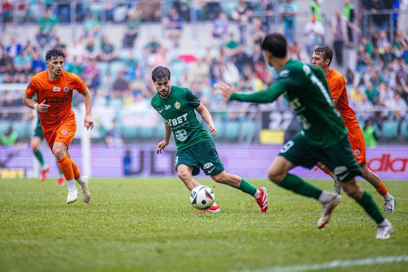 Football. PKO BP Ekstraklasa. Slask Wroclaw - Zaglebie Lubin. 03.05.2025