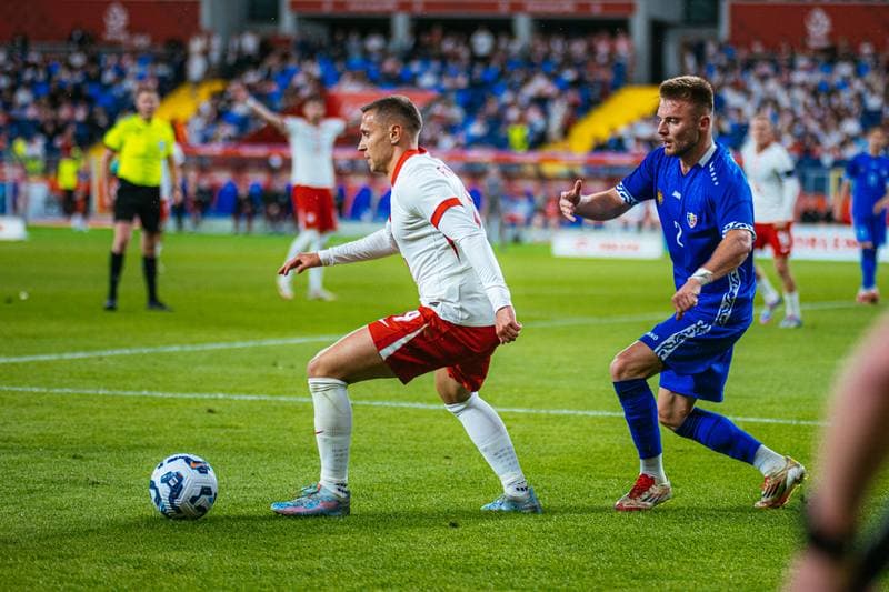 Football. Friendly Match. Poland - Moldova. 06.06.2025