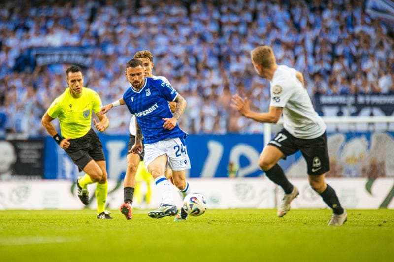 Football. Champions League. Lech Poznan - Breidablik. 22.07.2025