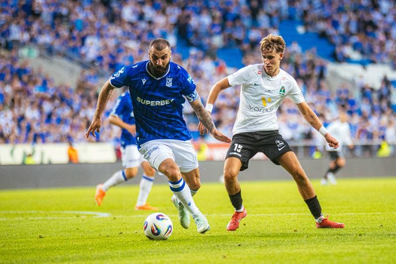 Football. Champions League. Lech Poznan - Breidablik. 22.07.2025