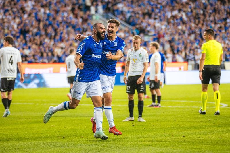 Football. Champions League. Lech Poznan - Breidablik. 22.07.2025