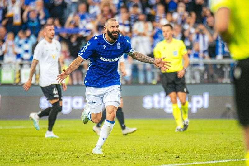 Football. Champions League. Lech Poznan - Breidablik. 22.07.2025