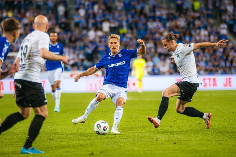Football. Champions League. Lech Poznan - Breidablik. 22.07.2025