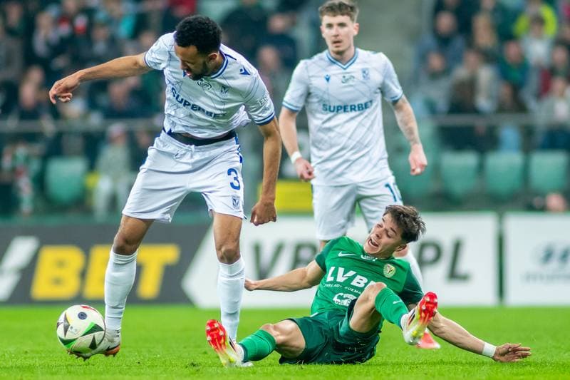 Football. PKO BP Ekstraklasa. Slask Wroclaw - Lech Poznan. 29.03.2025
