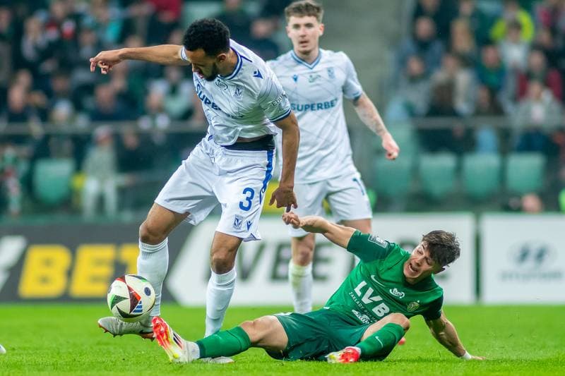 Football. PKO BP Ekstraklasa. Slask Wroclaw - Lech Poznan. 29.03.2025