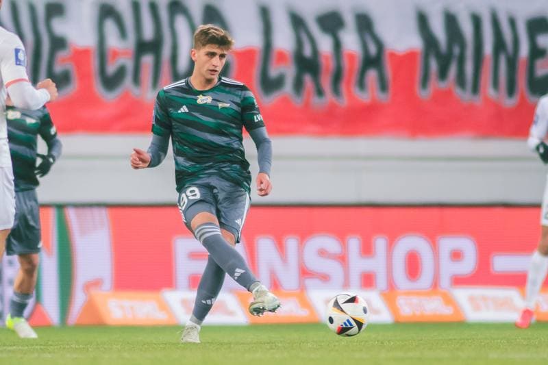 Football. PKO BP Ekstraklasa. Zaglebie Lubin - Lechia Gdansk. 17.02.2025