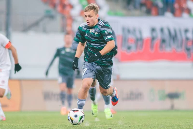 Football. PKO BP Ekstraklasa. Zaglebie Lubin - Lechia Gdansk. 17.02.2025