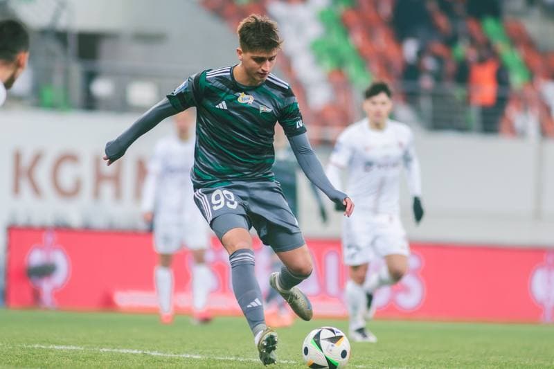 Football. PKO BP Ekstraklasa. Zaglebie Lubin - Lechia Gdansk. 17.02.2025