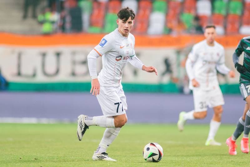 Football. PKO BP Ekstraklasa. Zaglebie Lubin - Lechia Gdansk. 17.02.2025