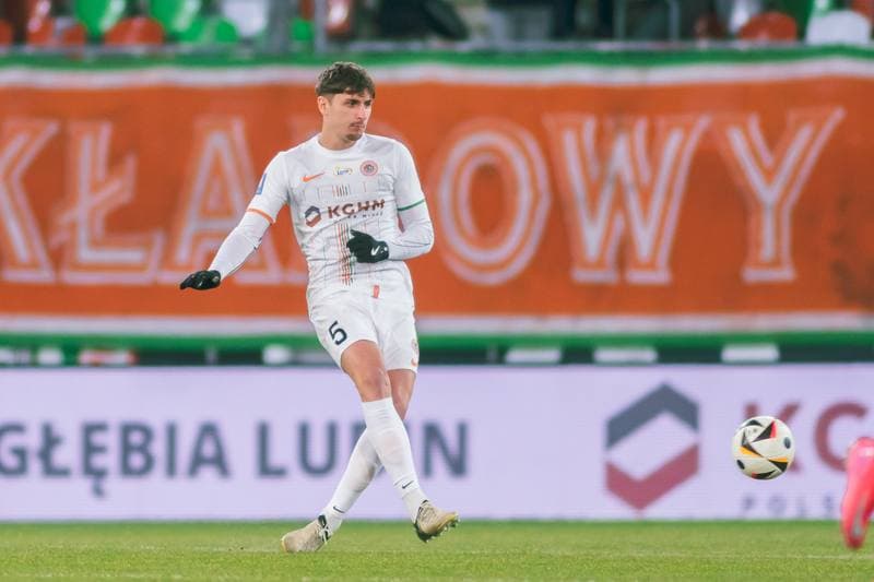 Football. PKO BP Ekstraklasa. Zaglebie Lubin - Lechia Gdansk. 17.02.2025