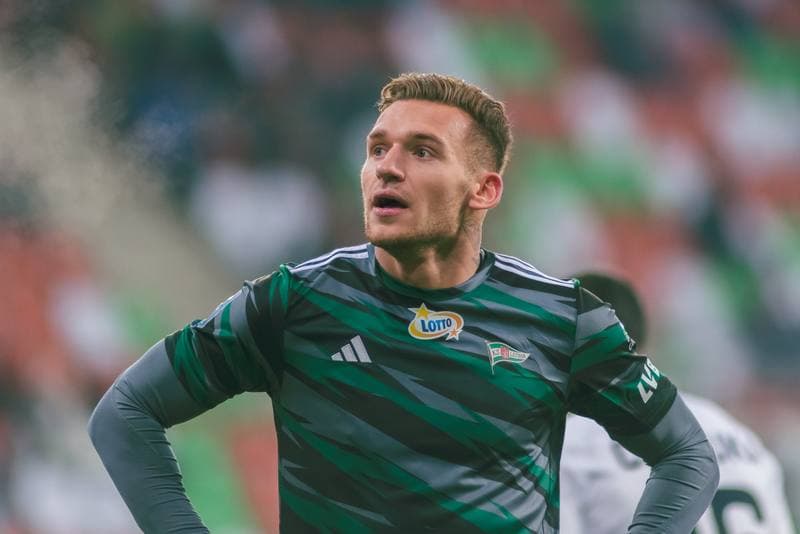 Football. PKO BP Ekstraklasa. Zaglebie Lubin - Lechia Gdansk. 17.02.2025