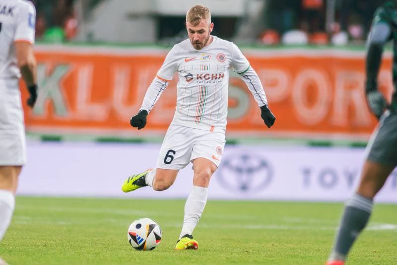 Football. PKO BP Ekstraklasa. Zaglebie Lubin - Lechia Gdansk. 17.02.2025